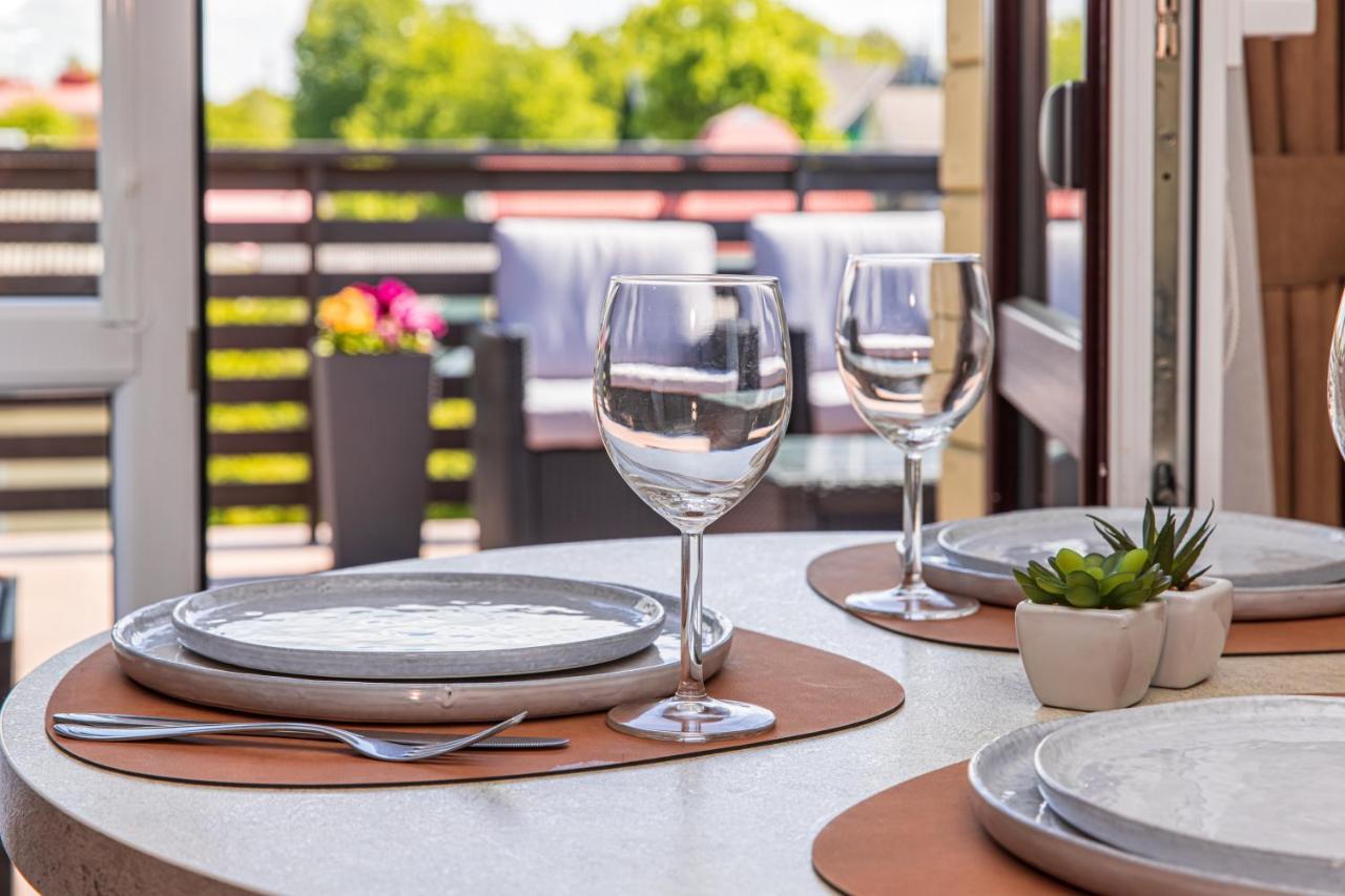 Palangos Vila Apartments Паланга Экстерьер фото